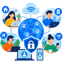 Remote & Hybrid Workforce icon
