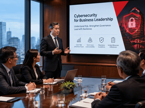 Cybersecurity Awareness Talk for Senior Management & Board
